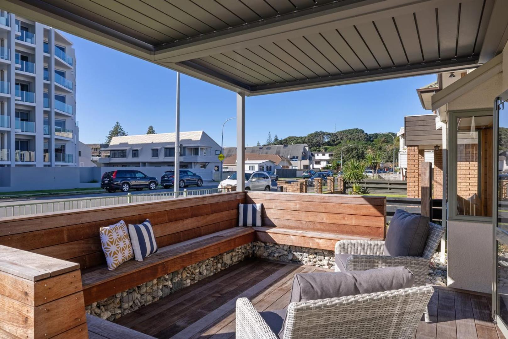 The Iconic Kiwi Bach, Full Site Downtown Mount Villa Mount Maunganui Eksteriør bilde