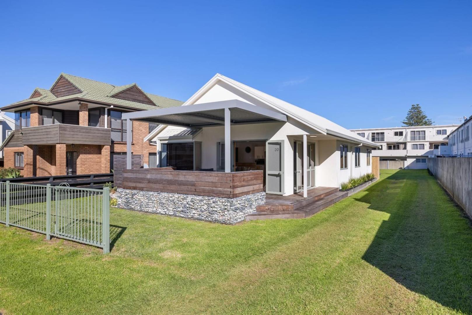 The Iconic Kiwi Bach, Full Site Downtown Mount Villa Mount Maunganui Eksteriør bilde